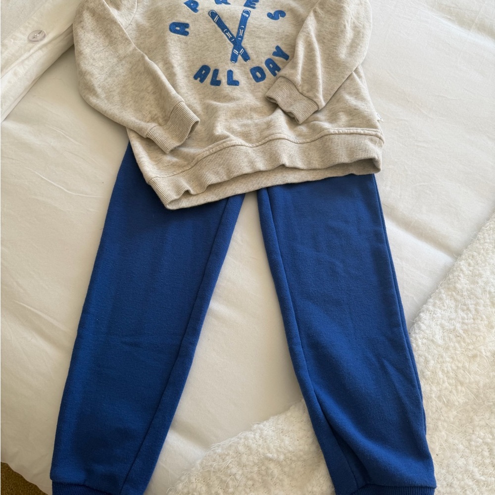 Stylish Blue Kids Jogger Pants